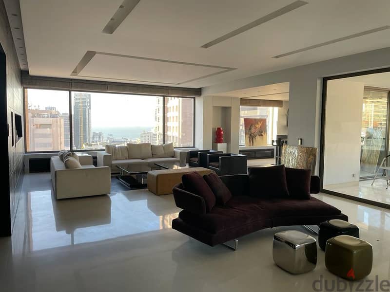 L15745-Furnished Apartment For Rent In Achrafieh,Carré D'or 2