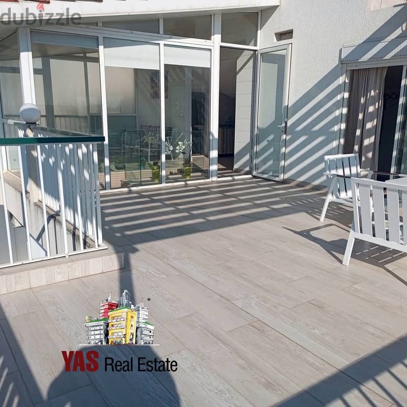 Dbayeh 240m2 | 75m2 Terrace | Fully Decorated | Modern | Sea View | PA 17