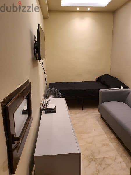 Studio for Rent Monthly Pay Fully Equipped and Furnished Mansourieh 2