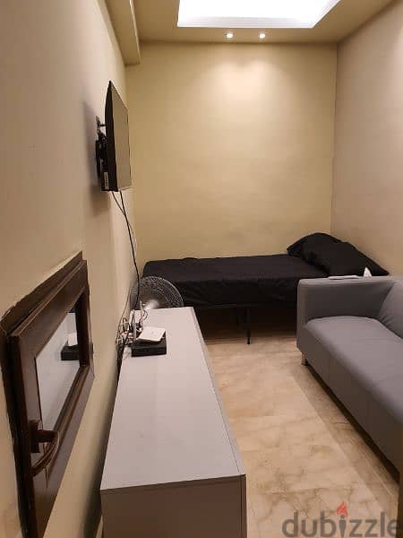 Studio for Rent Monthly Pay Fully Equipped and Furnished Mansourieh 4