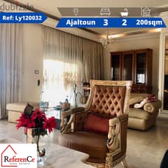 Furnished rental apartment in ajaltoun شقة مفروشة للايجار في عجلتون 0