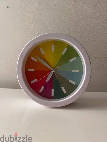 Colorful Clock 1