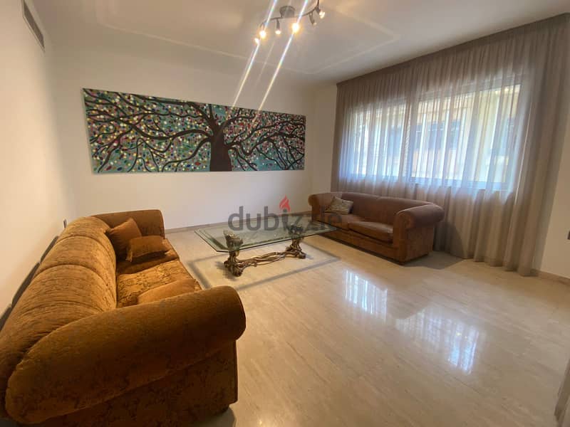 Spacious Semi-Furnished Apartment for Rent in Sursock 4