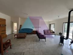 Semi Furnished 150 m2 apartment+mountain/sea view for sale in Hbaline