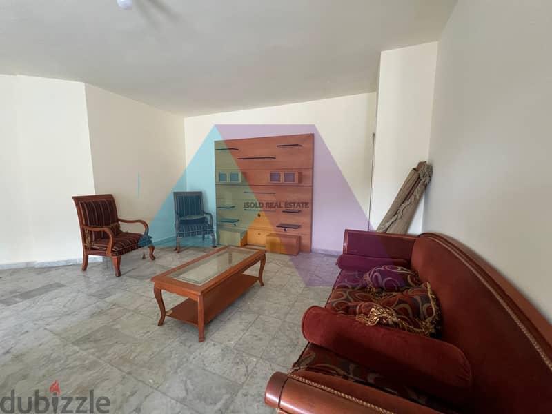 Semi Furnished 150 m2 apartment+mountain/sea view for sale in Hbaline 1