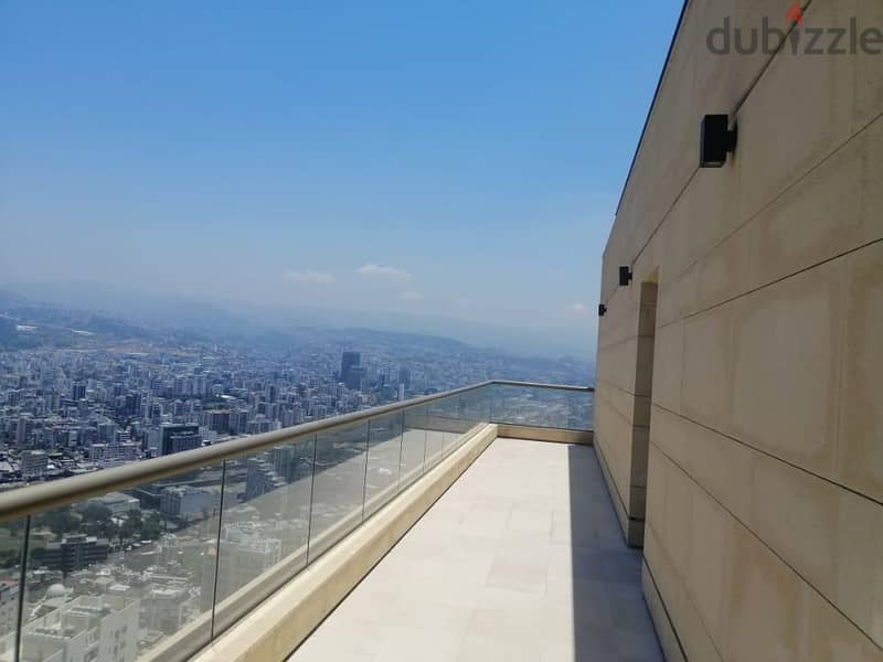 L15754-Duplex Apartment with Panoramic Views For Sale in Achrafieh 2