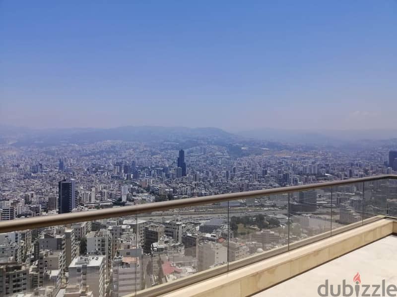 L15754-Duplex Apartment with Panoramic Views For Sale in Achrafieh 4