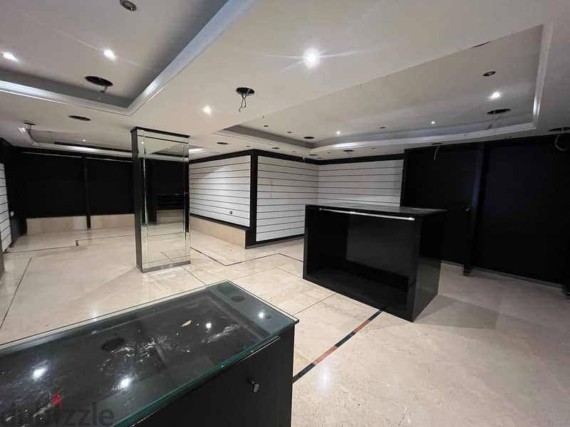 Shop for rent in Hamra Near Hotel 5