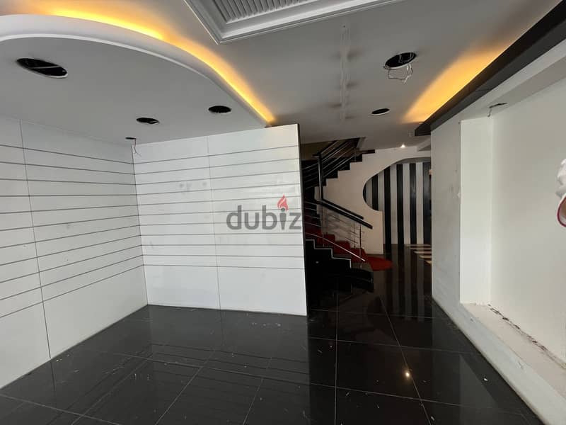 Shop for rent in Hamra Near Hotel 9