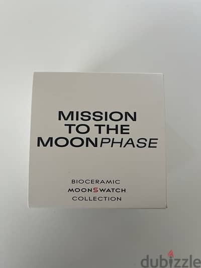 OMEGA SWATCH Mission to the MoonPhase White high quality