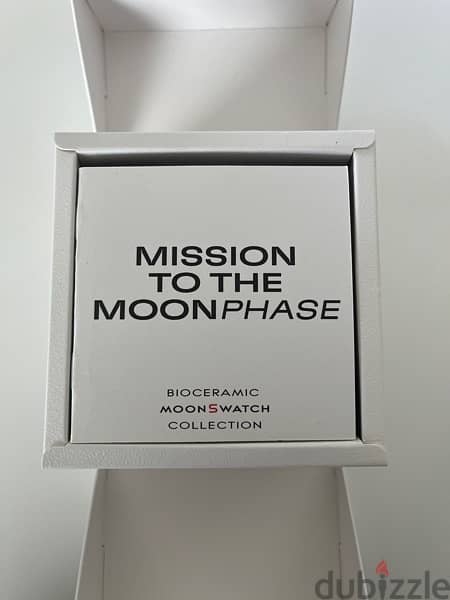 OMEGA SWATCH Mission to the MoonPhase White high quality 2