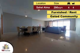 Sahel Alma 290m2 | New | Furnished | Rent | Sea & Mountain View | YV | 0