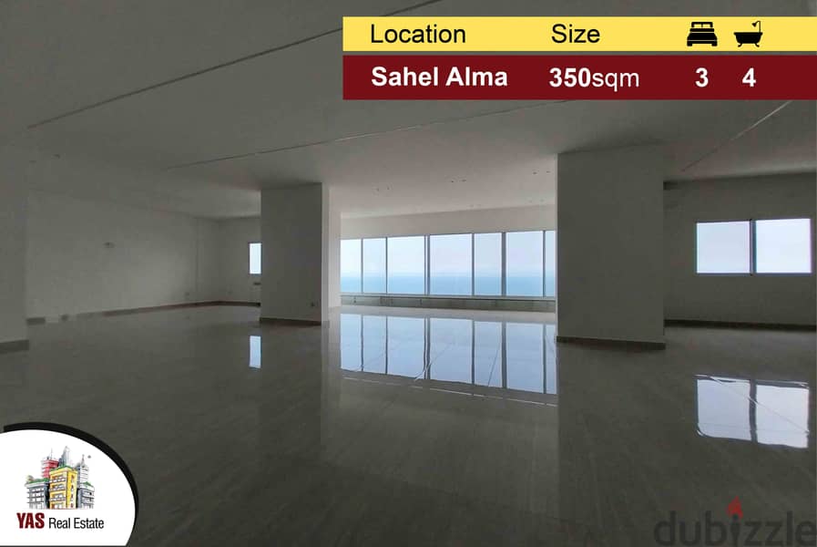 Sahel Alma 350m2 | Renovated Flat | Open View | Prime Location | YV/MY 0