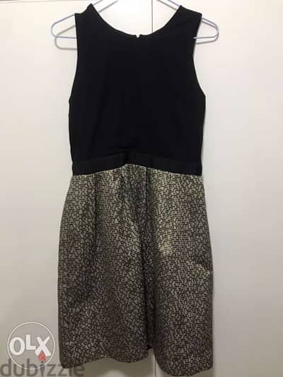 black and gold dress size Small-Medium