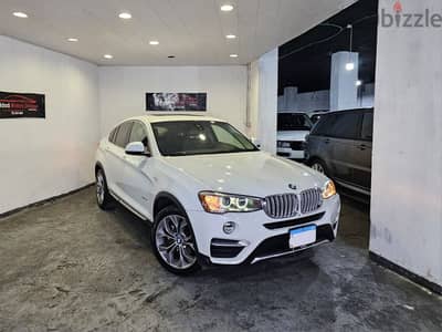 2015 BMW X4 2.8 X-Drive White/Brown Leather Clean Carfax Like New!