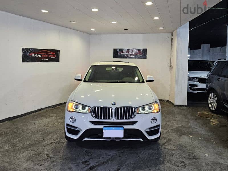 2015 BMW X4 2.8 X-Drive White/Brown Leather Clean Carfax Like New! 1