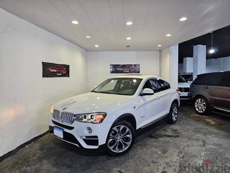 2015 BMW X4 2.8 X-Drive White/Brown Leather Clean Carfax Like New! 2