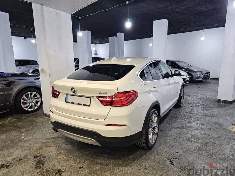 2015 BMW X4 2.8 X-Drive White/Brown Leather Clean Carfax Like New! 5