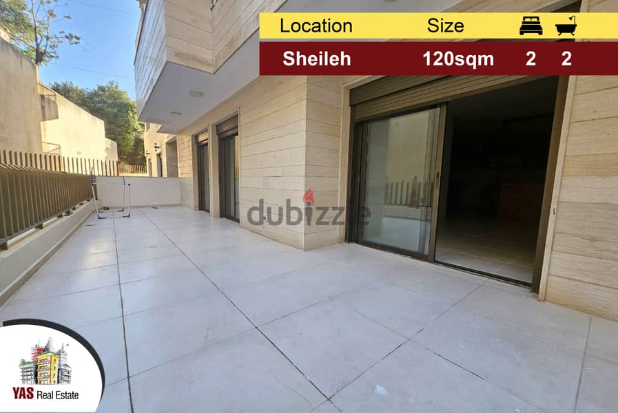 Sheileh 120m2 | 25m2 terrace | Open View | Quiet Street | TO | 0