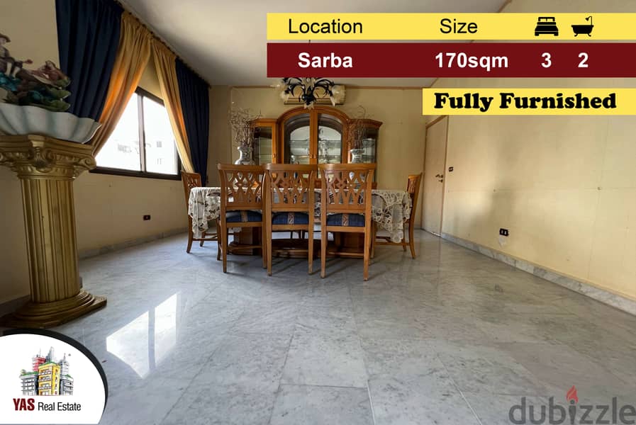 Sarba 170m2 | Furnished | Dead End Street | Modern | EH | 0