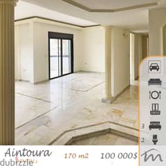 Aintoura | Good Building Status | 3 Bedrooms Apart | 2 Parking Lots 0