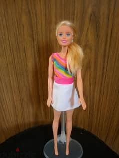 BARBIE ANNIVERSARY 60th BLACK &WHITE STRIPED Mattel 2019 new doll=15$