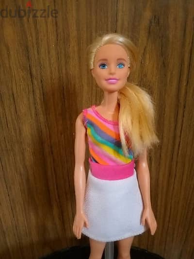 BARBIE ANNIVERSARY 60th BLACK &WHITE STRIPED Mattel 2019 new doll=17$