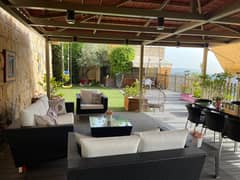 Deluxe Fully Furnished Villa for rent with private Pool in Baabdat