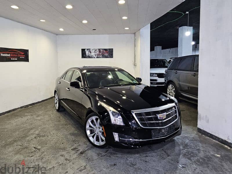 2015 Cadillac ATS 4 Cylinders Black/Black Company Source & Maintenance 1