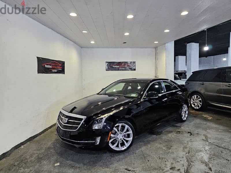 2015 Cadillac ATS 4 Cylinders Black/Black Company Source & Maintenance 2