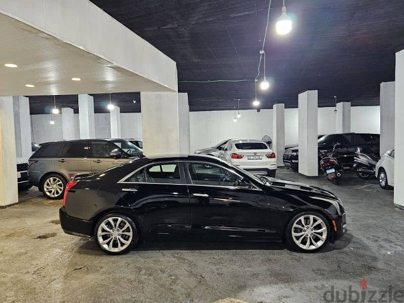 2015 Cadillac ATS 4 Cylinders Black/Black Company Source & Maintenance 3