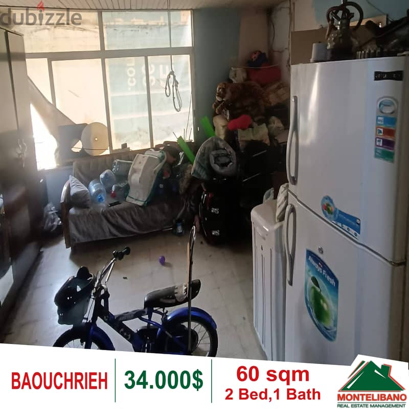 Apartment for sale in Baouchrieh!! 3