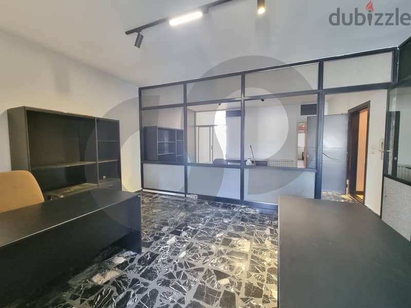 140sqm office for rent in Achrafieh/الأشرفية REF#RE110701 1