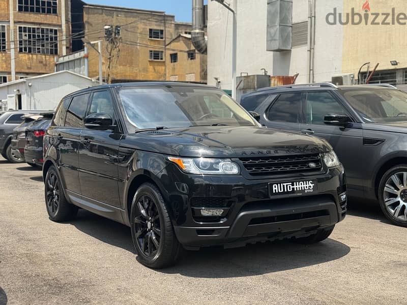 2016 RANGE ROVER SPORT HSE V6 BLACK EDITION “CLEAN CARFAX” 2