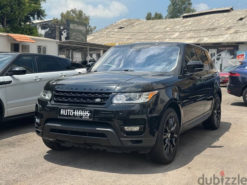 2016 RANGE ROVER SPORT HSE V6 BLACK EDITION “CLEAN CARFAX” 0