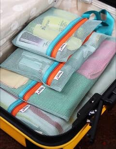 4 piece storage bag