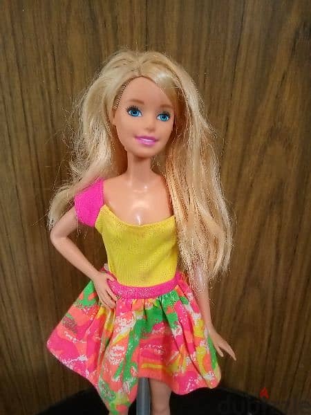 CRAYOLA RAINBOW FRUIT Mattel2017 unflex legs brand tag dressed doll=16 1