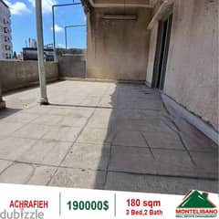 190000$!! Apartment for sale located in Achrafieh