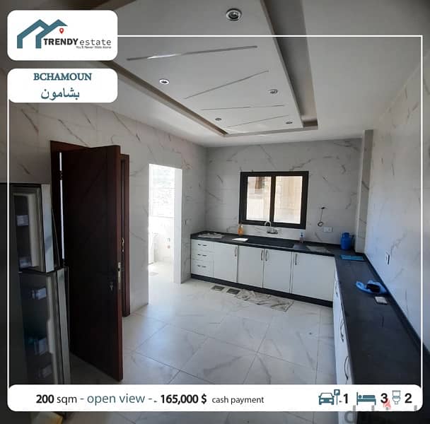 luxury apartment for sale bchamoun شقة فخمة للبيع في بشامون اليهودية 7