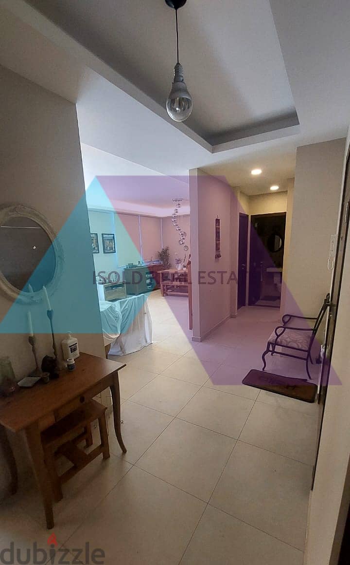 Semi-Furnished 240m2 apartment+220m2 garden for sale in Hazmieh 8