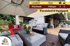 Kfarhbab 145m2 | 150m2 Terrace/Garden | Furnished & Equipped | IV MY