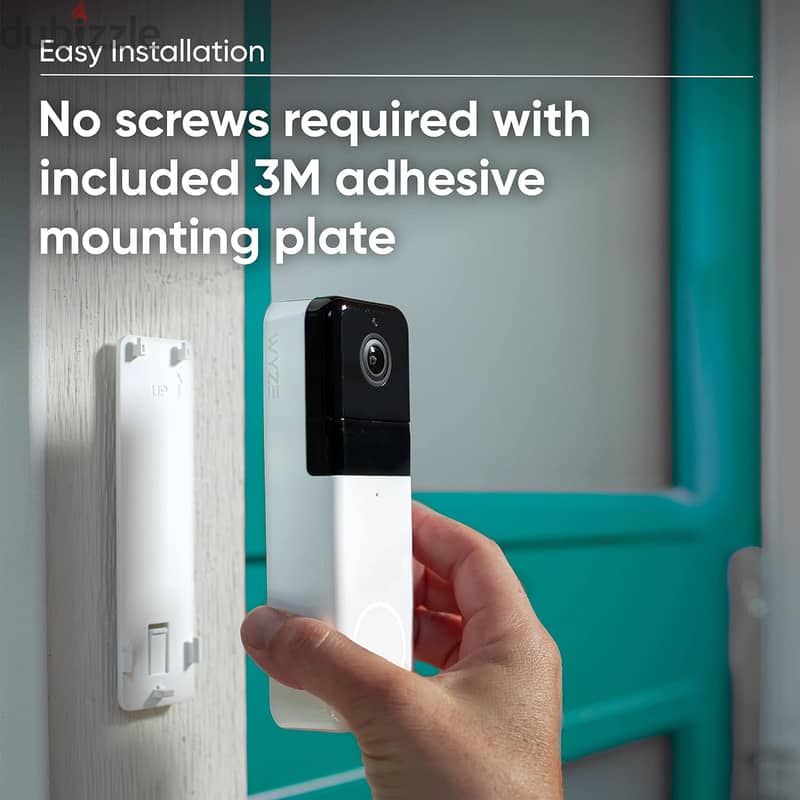 Wyze Wireless Video Doorbell Pro (Chime Included), 1440 HD 5