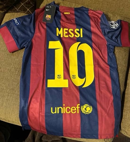 Barcelona messi 10 the historical kit of berlin 2015 0