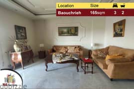 Baouchrieh 165m2 | Mint Condition | Prime Location | Decorated | AA | 0