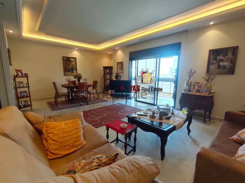 Baouchrieh 165m2 | Mint Condition | Prime Location | Decorated | AA | 3