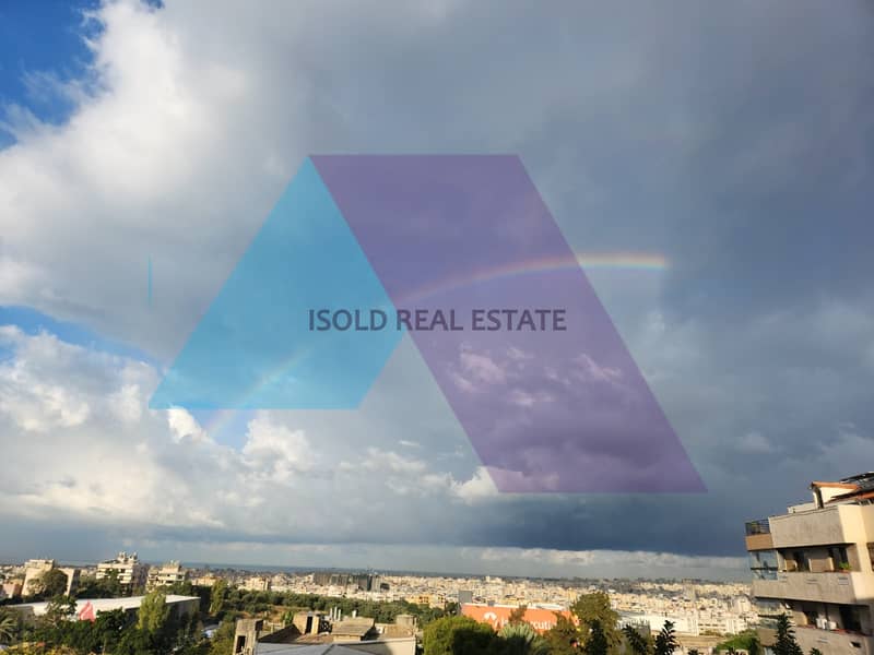 A 255m2 apartment having a Panoramic view for sale in Brazilia/Baabda 5