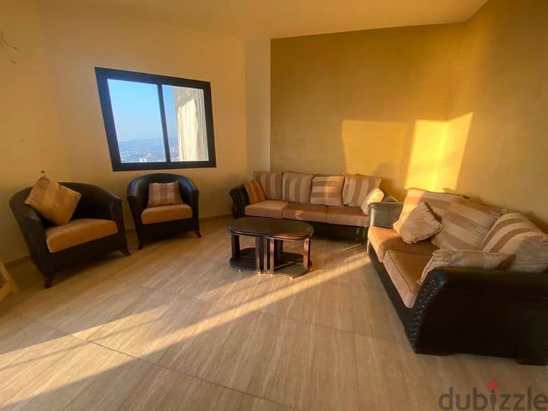 rent apartment mastita jbeil 2 bed furnitched view sea 3