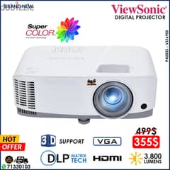 VIEWSONIC PA503S - VS16905  /  3800 LUMENS HDMI VGA DIGITAL PROJECTOR