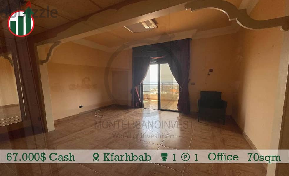 Office for Sale in Kfarhbab with open sea view ! 1