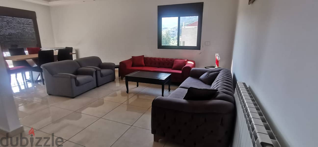 Apartment for rent in Oyoun Broumana - شقة للإيجار بعيون برمانا 10